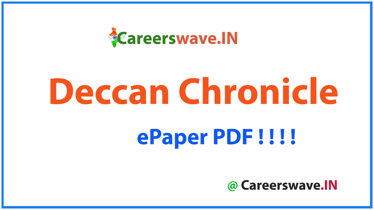 deccan chronicle epaper pdf download
