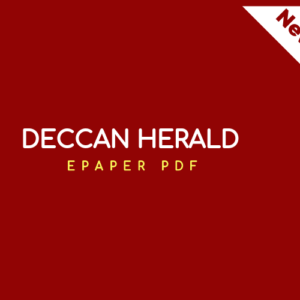 deccan herald student edition epaper