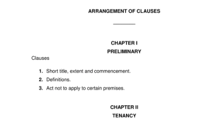 Model Tenancy Act 2021