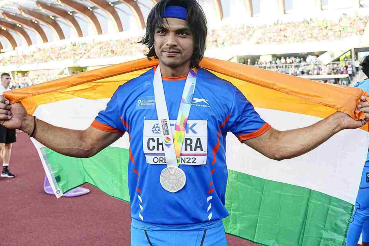Neeraj Chopra claims silver in men’s javelin