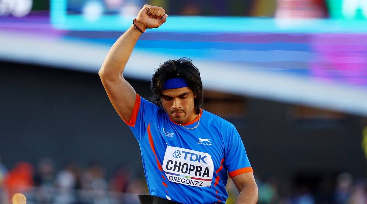 Neeraj Chopra wins silver medal at the World Athletics Championships