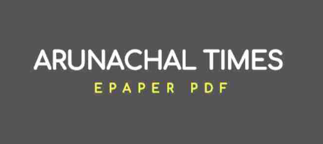 arunachal times newspaper
