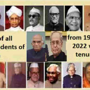 List of all Presidents of India