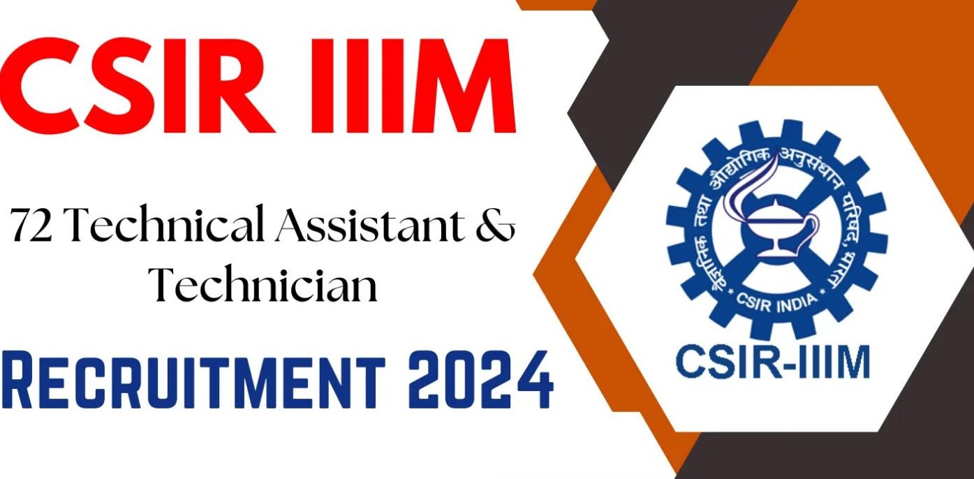 CSIR IIIM Recruitment