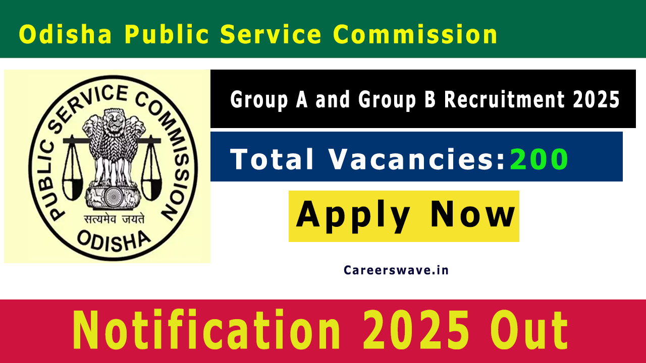 OPSC OCS Recruitment 2025 Notification for 200 Vacancies